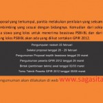 pengumuman psbibl