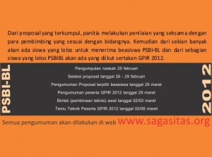 pengumuman psbibl